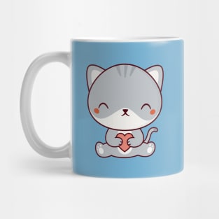 Kawaii Cute Kitten Cat Mug